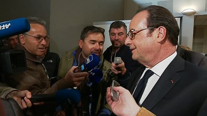 Interview à Tulle à l'occasion du premier tour de l'élection présidentielle