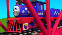 Shapes for kids toddlers kindergarten_ Choo-Choo train and 3D shapes. Educational cartoon