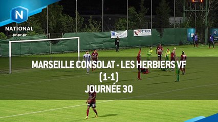 J30 : Marseille Consolat - Les Herbiers VF (1-1), le résumé
