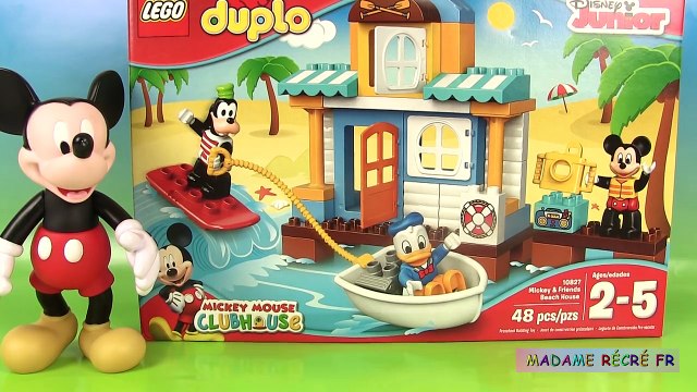Lego Duplo Mickey Mouse La Maison à la Plage de Mickey et Ses Amis