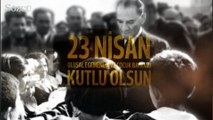 Milletin bağrında temiz bir nesil yetişiyor. Bu eseri ona bırakacağım ve gözüm arkamda kalmayacak!!  Mustafa Kemal Atatürk #23nisan #ulu