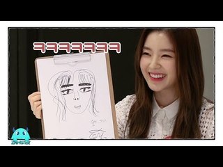 [미공개_아이스크림] 레드벨벳, 빵 터지는 얼굴 그리기! 금손은 누구? [아이돌잔치] 5회 20161226