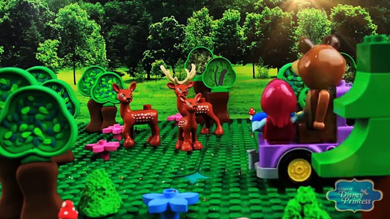 ♥ Masha and the Bear (Маша и Медведь) & Disney Princess Ariel Trip to the Beach (Episode 12)