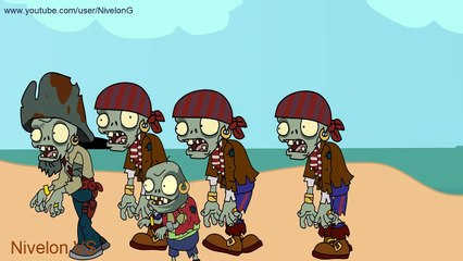 Plants vs zombies 2 ANIMATION Pirates Treasure (Parodia)