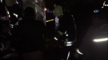 İşçilerin Kaldığı Konteynırda Yangın Çıktı: 1 Ölü, 2 Yaralı