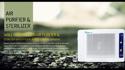 Video herunterladen: Best Manufacturers of Air Purifier In India