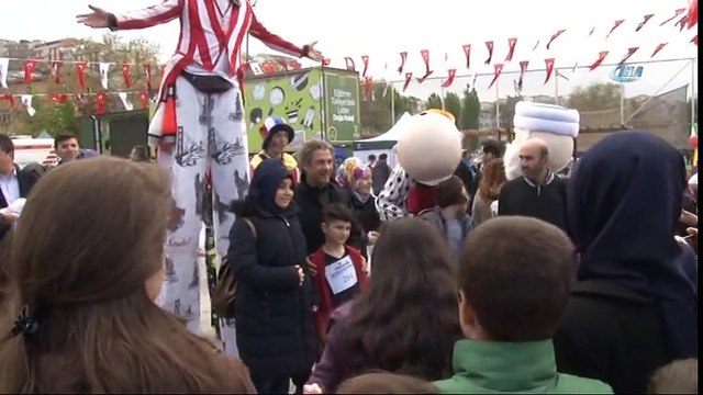 23 Nisan Çocuk Koşusu Havadan Görüntülendi