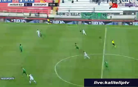 Olcan Adin Goal HD - Akhisar Belediye 1-1 Bursaspor 23.04.2017