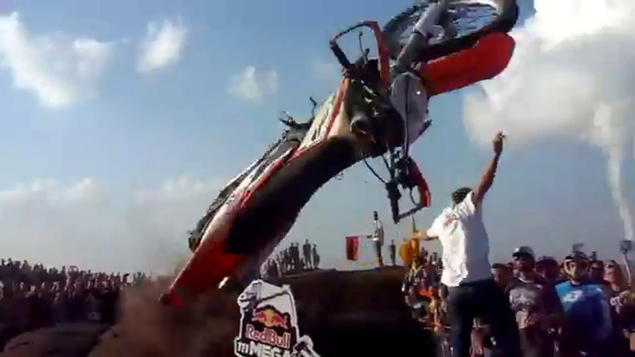 Dirt Bike Ramp Jump Fail!