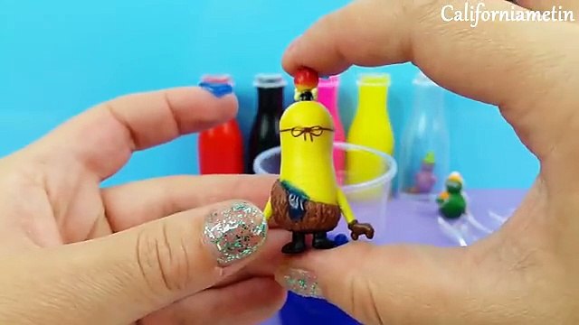 Clay Slime Surprise Spider Man SpongeBob Hello Kitty Mickey Mouse Barbapapa Minions