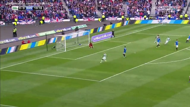 Callum McGregor Goal HD - Celtic 1 - 0 Rangers - 23.04.2017 (Full Replay in 720p)