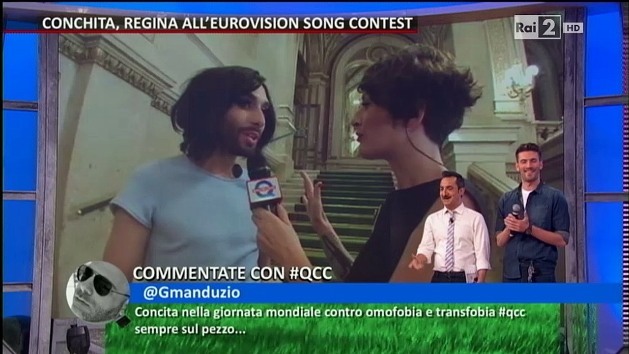 Conchita Wurst - Quelli che il calcio 2015