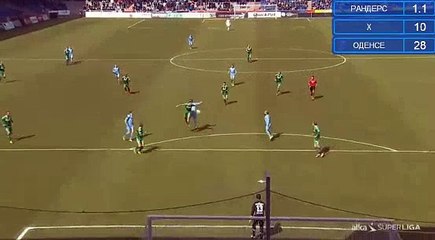 Kasper Fisker Goal HD - Randers 2-0 Odense 23.04.2017