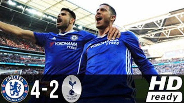 اهداف مباراة تشيلسي وتوتنهام 4-2 ◄ نصف نهائي كأس الاتحاد الانجليزي [ شاشة كاملة HD1080P ]
