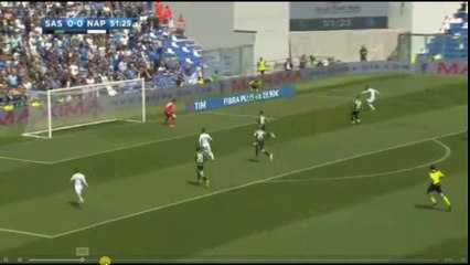 Dries Mertens Goal - US Sassuolo vs Napoli  0-1  23.04.2017 (HD)