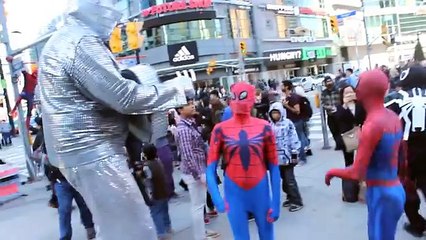 Spider-Man_ Spider-Verse Flash Mob Prank