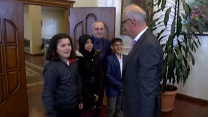 Başkan Yılmaz'ın 23 Nisan Konukları