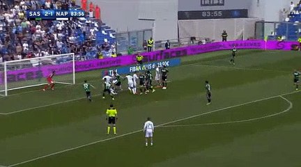 Arkadiusz Milik GOAL - Sassuolo	2-2	Napoli 23.04.2017 HD