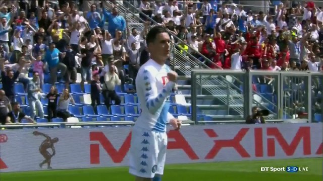 Résumé Sassuolo - SSC Naples (Napoli) buts 2-2