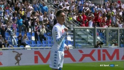 All goals Sassuolo 2-2 SSC Napoli