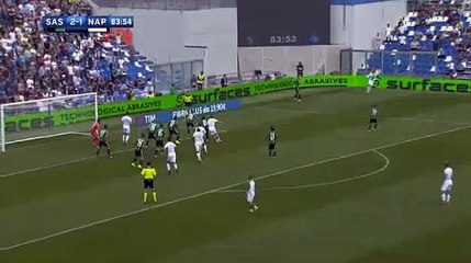 Arkadiusz Milik GOAL - Sassuolo 2-2 Napoli 23042017 HD