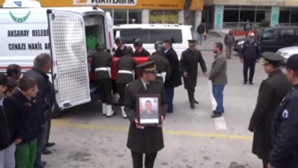 Aksaray Afganistan'da Kalp Krizinden Ölen Astsubay, Memleketi Aksaray'da Defnedildi