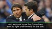 Chelsea's FA Cup win has no bearing on title race - Conte