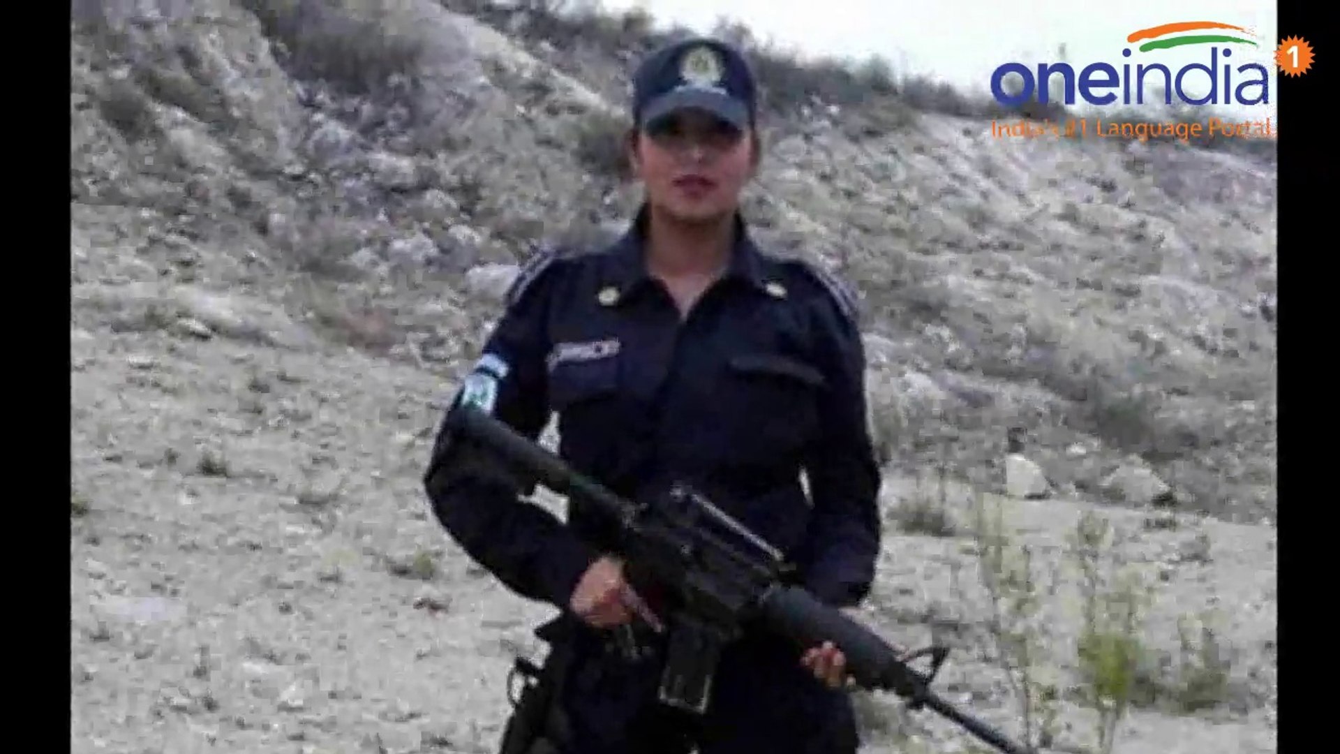 Mexican Police Officer Topless Uncensored