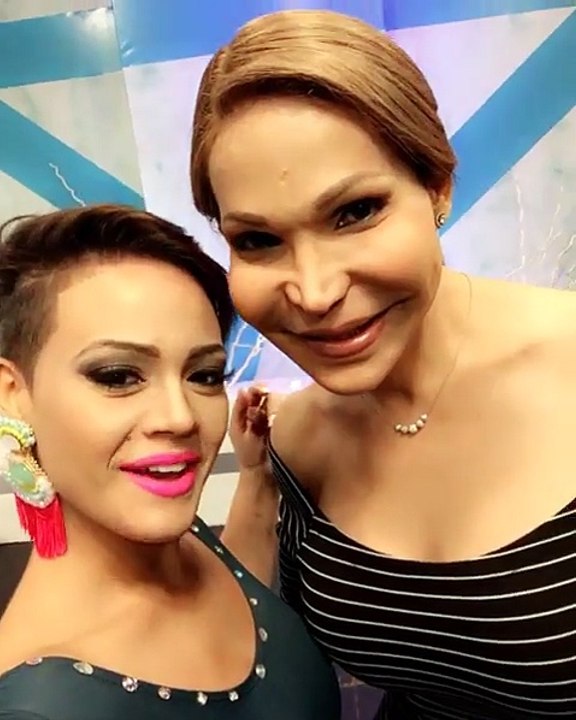 Mira lo que hizo la Presentadora Lourdes Con Mia Cepeda