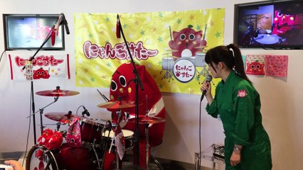 にゃんごすたー　原宿キディランド1日店長ミニライブ②