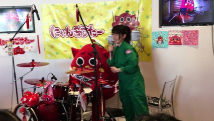 にゃんごすたー　原宿キディランド1日店長ミニライブ④