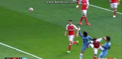 David Silva Amazing Chance HD - Arsenal Vs Manchester City - 23.04.2017 HD