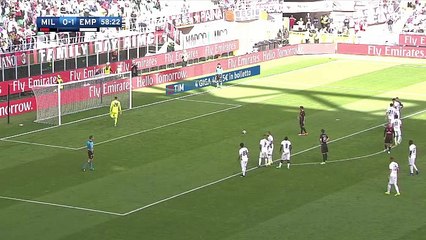 Suso (Penalty missed)  HD - AC Milan	0-1	Empoli 23.04.2017