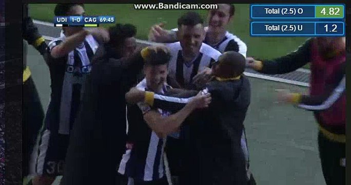 Stipe Perica Goal HD - Udinese 1-0 Cagliari - 23.04.2017 HD