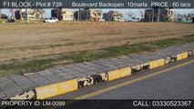 F1 BLOCK 10MARLA BOULEVARD PLOT FOR SALE PHASE 8 BAHRIA TOWN RAWALPINDI