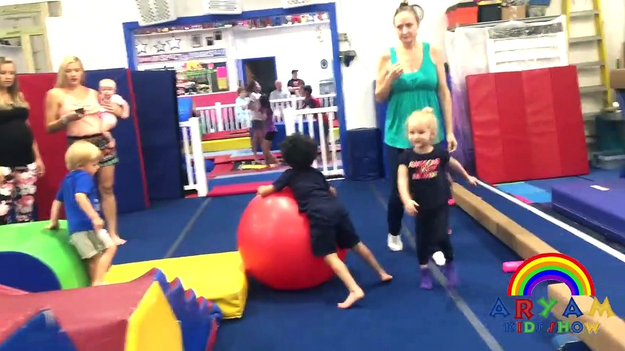 Elina's Playtime in Gymnastics
