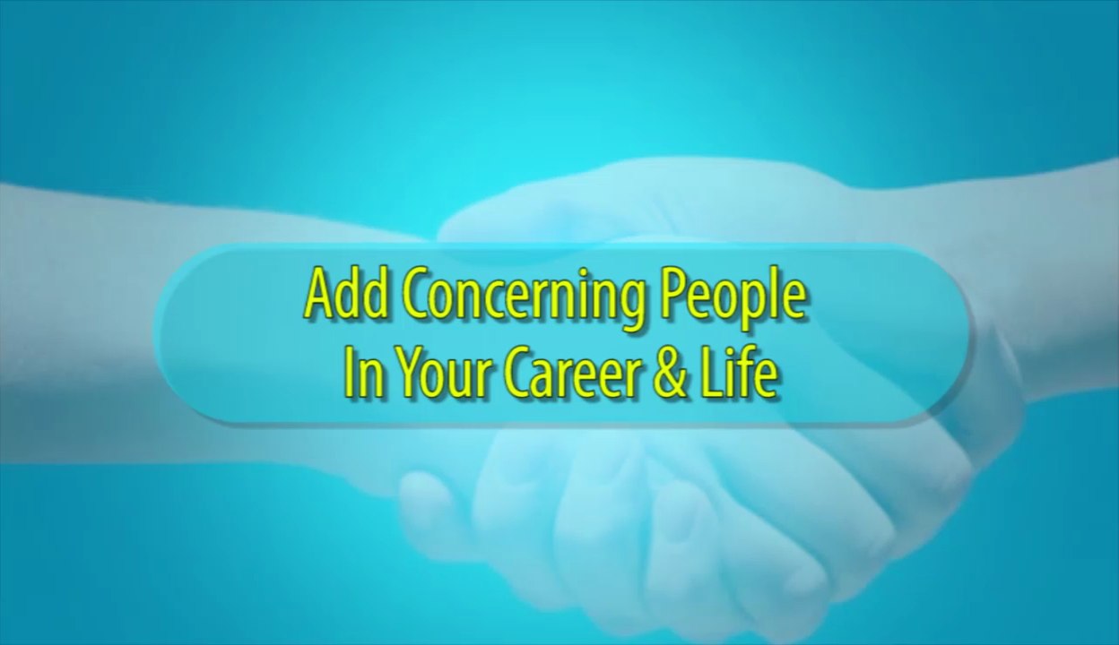 Add concerning people in your career & life - Motivational Video by Qasim Ali Shah