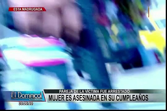 ATE: Mujer es asesinada por su pareja mientras celebraba su cumpleaños