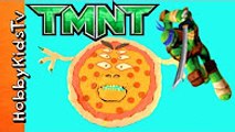 Pizza Monster SPITS Out TMNT Surprise Toys! Play-Doh Fun w-Teenage Mutant Ninja Turtles HobbyKiV