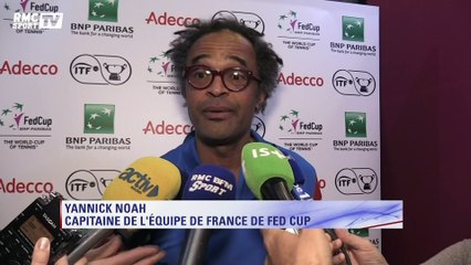 Fed Cup – Noah : "Les filles ont été super"