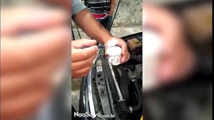 Como arrumar a direção hidráulica do seu carro com farinha de trigo