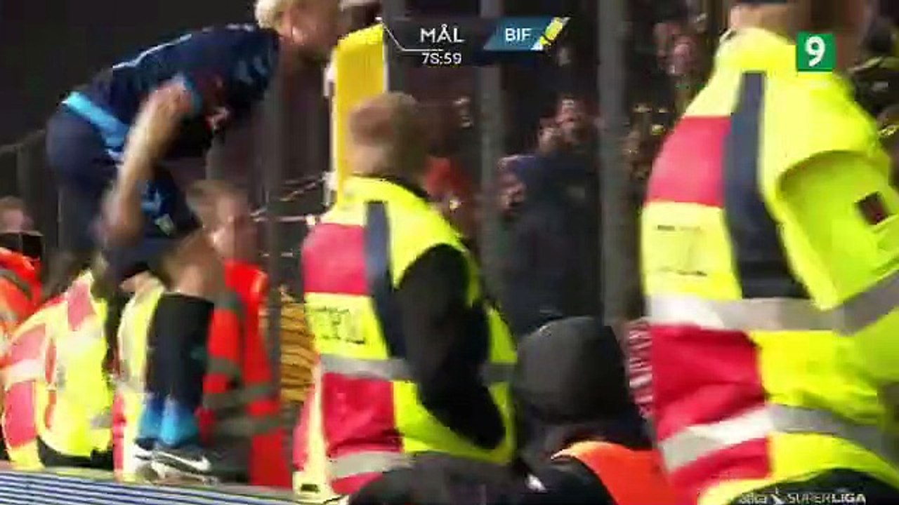 Nordsjælland 0 - 1 Brøndby IF Johan Larsson Super Goal DENMARK Superliga - Championship - 23.04.2017