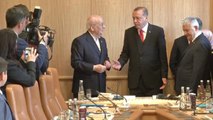 Cumhurbaşkanı Erdoğan, Yenilenen TBMM Başkanlık Divanı Toplantı Salonu'nda