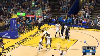 NBA 2K17 Stephen Curry & W  Nets 2017.02.25