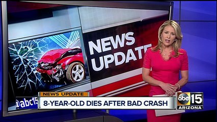 NEW: Young girl dies after north Phoenix car crash