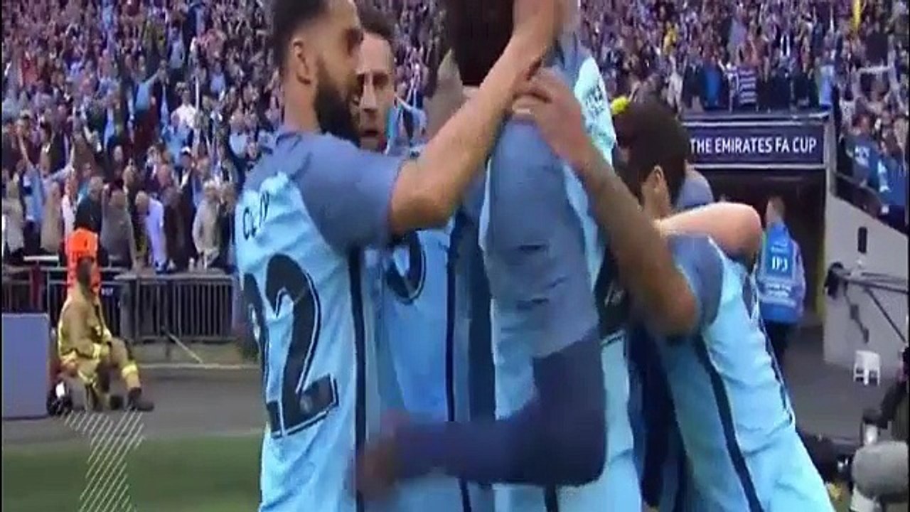 اهداف مباراه الارسنال 2 - 1 مانشستر سيتي كاس الاتحاد الانجليزي 23-4-2017