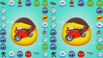 Örümcek Adam_Yarış Arabası_SüngerBob ve Oyuncak Kahramanlar Sürpriz Yumurta,Çizgi film izle 2017