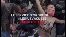 Un photographe et des Femen interpellés à Hénin-Beaumont