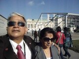 Aruna & Hari Sharma from Hofburg Castle to Vienna Marriot, Oct 21, 2012