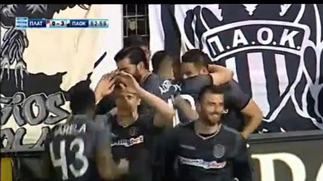 0-3 Το γκολ του Εβγέν Σάκχοφ - Πλατανιάς 0-3 ΠΑΟΚ – 23.04.2017